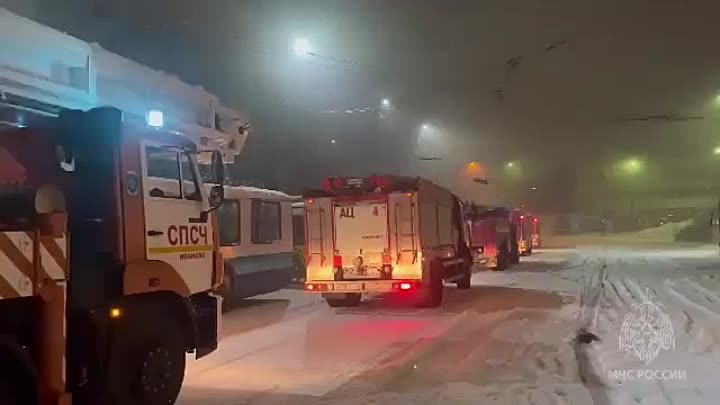 Пожар в ивановском троллейбусном