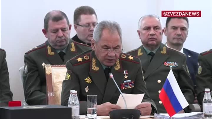 Полное выступление Сергея Шойгу на совещании министров обороны госуд ...