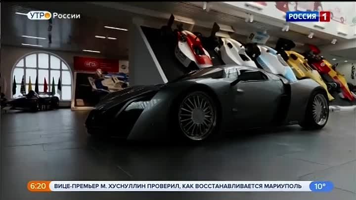 Российский спорткар Маруся.