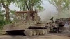Российские военные отбуксировали уничтоженный ВС РФ танк M1 ...