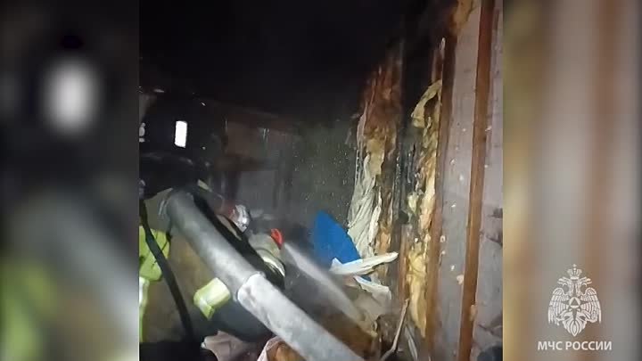 Мужчина погиб на пожаре дома в читинском СНТ 