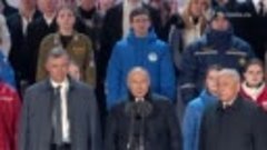 Путин пришел на концерт на Красной площади в честь юбилея в...