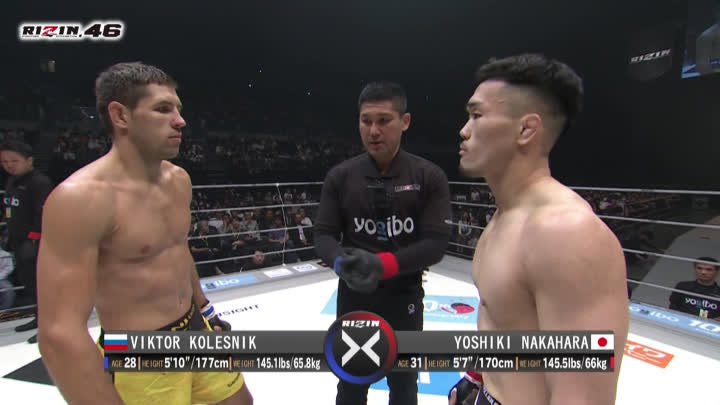 RIZIN 46: Накахара х Колесник | Okko ММА