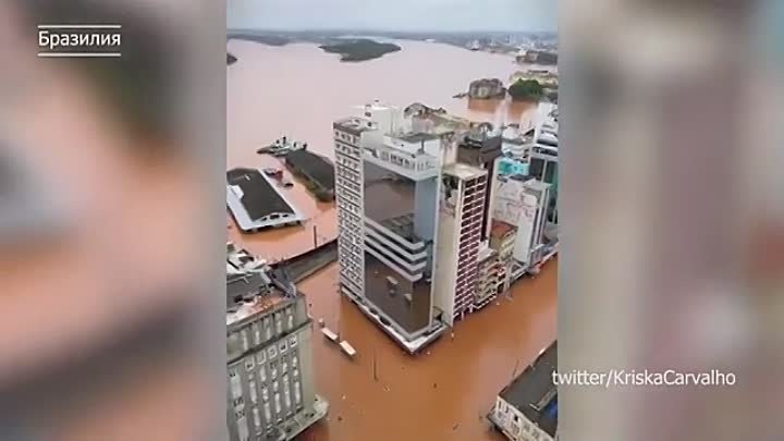 Взрыв торнадо в Америке. Наводнение конца света Бразилия, США. Шторм ...