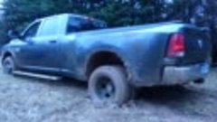 Man gets Pickup Stuck in Mud Rocking