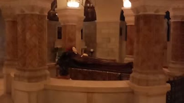 Крипта Успения Богородицы в Дормицион. #богородица #успениепресвятой ...
