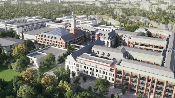 На территории будущего студенческого кампуса «Кантиана» в Калинингра ...