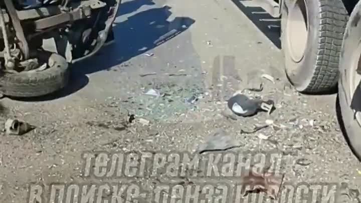 В Пензе произошла жуткая авария на ул. Терновского