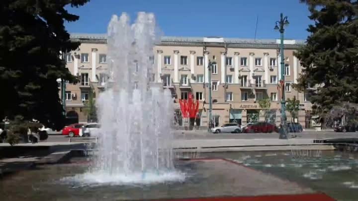 В Воронеже начали работать фонтаны