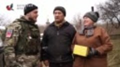 Выезд сводной группы Народного фронта в освобождённую Авдеев...