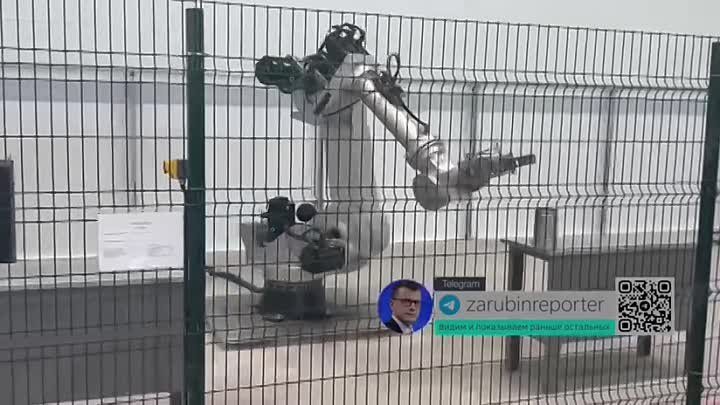 Владимир Путин в Челябинск на производстве роботв
