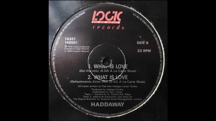 Haddaway -  What Is Love  (Eat-This-Mix)