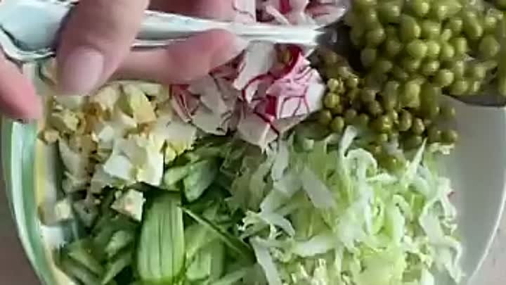 Простой и вкусный салатик