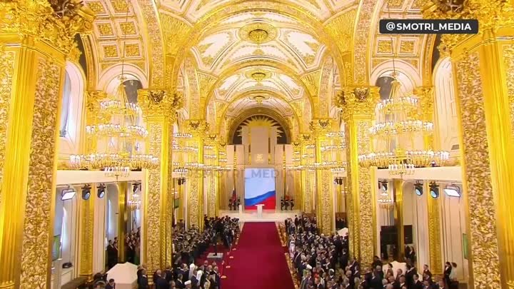 ️Начинается торжественная церемония вступления Владимира Путина в до ...