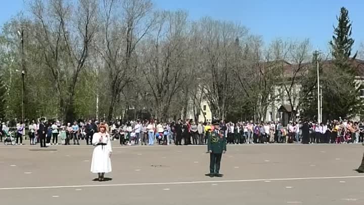 С Днем Великой Победы жители Топчихинского района