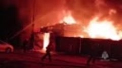 Два человека пострадали на пожаре в пригороде Улан-Удэ