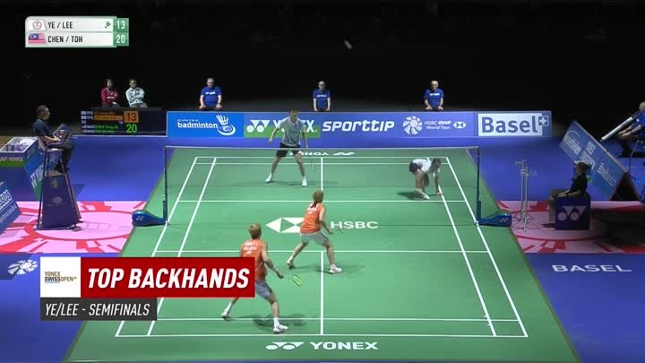 YONEX Swiss Open 2024 _ Top Backhands of the Week