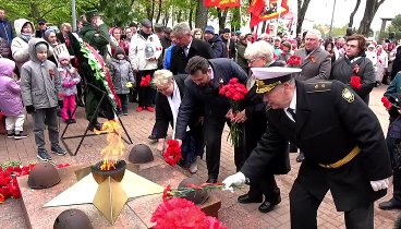 Митинг в День Победы в Рузе