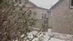 Снег в Хвалынске
