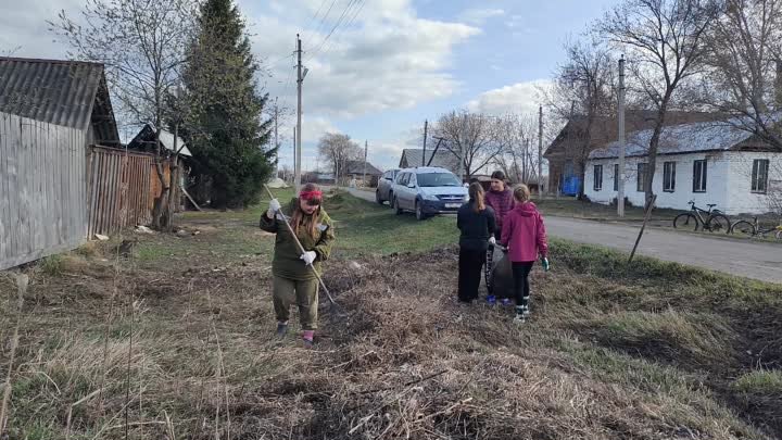 Субботник с. Верховино 2024