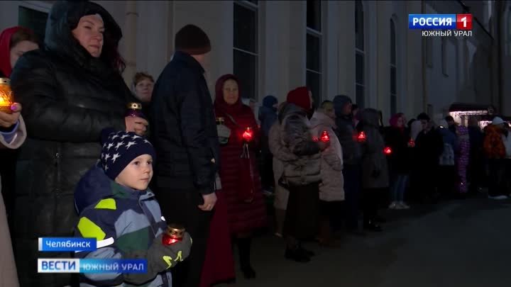 Как верующие Челябинска встретили главный церковный праздник - Пасху