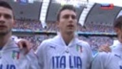 Чемпионат Мира по футболу 2014.Италия-Уругвай. 1тайм.