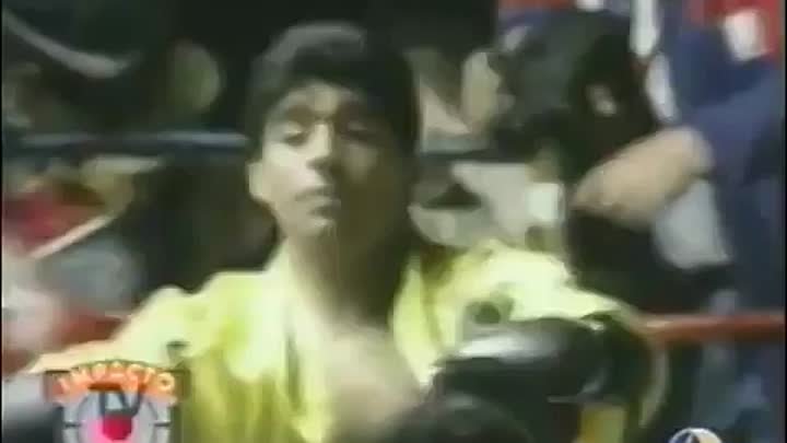 Бой Diego Maradona и Falucho Laciar