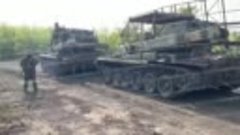 В пути на экспозицию новый экспонат - американский танк &quot;Абр...