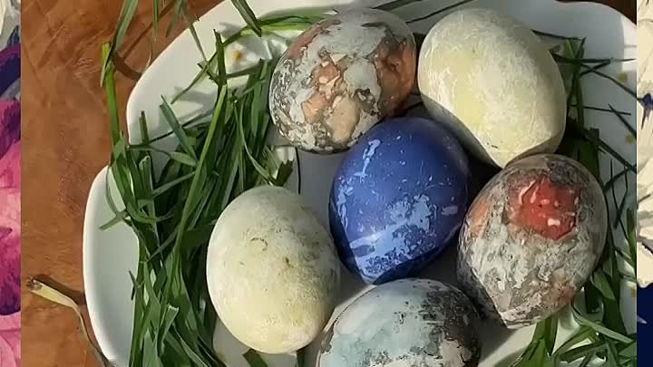 3 варианта покраски яиц!