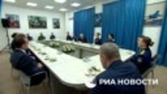 Путин на встрече с выпускницами Краснодарского высшего военн...