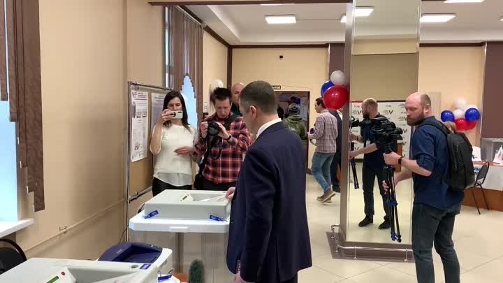 Михаил Ведерников проголосовал на выборах 2024
