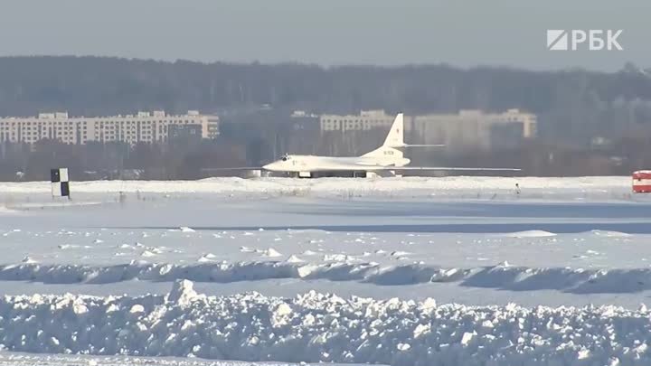Полёт Путина на ТУ-160М