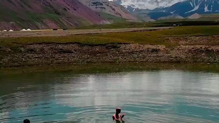 Водные процедуры у альпинистов на высоте 3600 метров ⛰