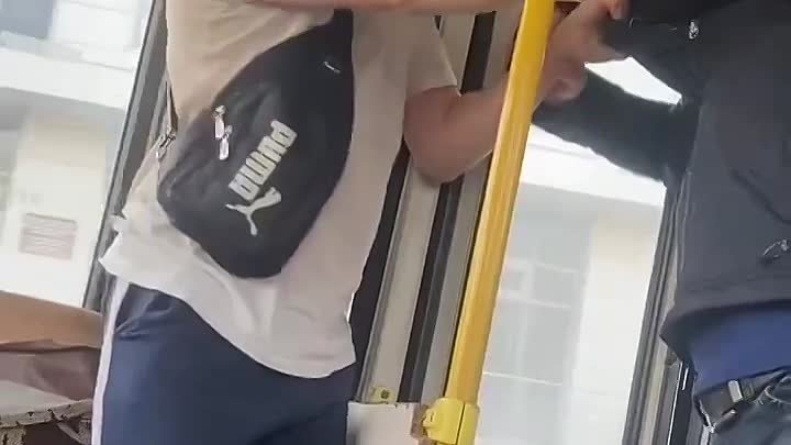 Драка в автобусе 