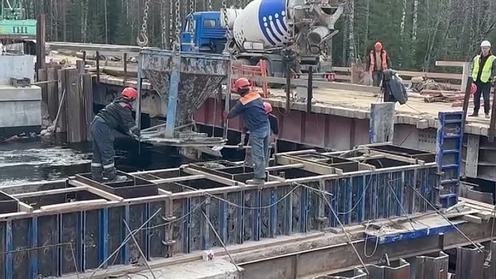 Мост через Шую в Суоярвском районе