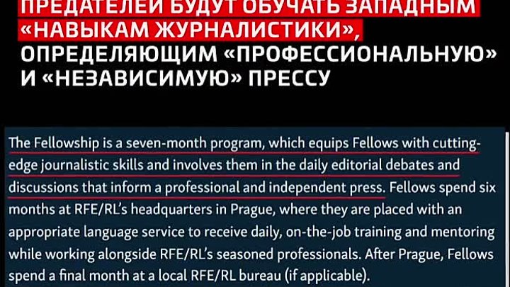 Правительства США и Чехии спонсируют обучение национал-предателей дл ...