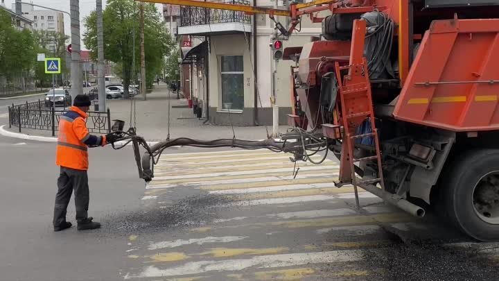 Ремонт дорожного покрытия в Белгороде