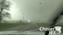 Разрушительный торнадо близ Салема (Айова, США, 16.04.2024)