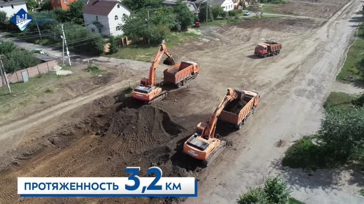 Строительство новой магистральной улицы_проспект Дружбы_курская область