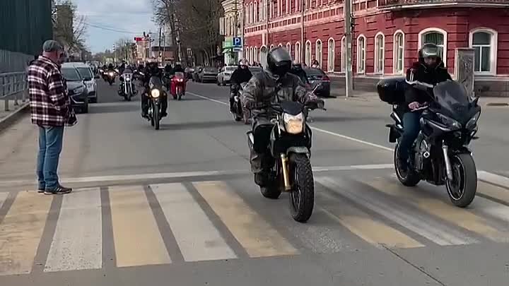 Видео от Русские мотоциклисты Вышний Волочёк