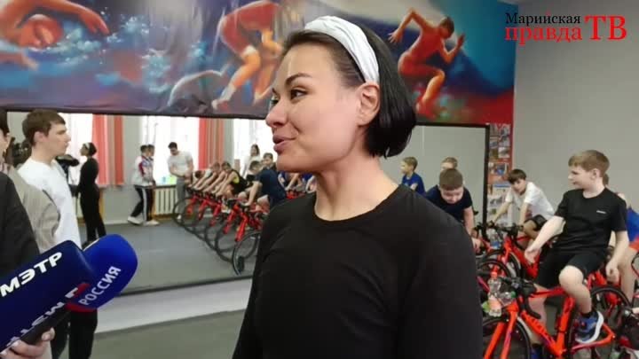 Ксения Шойгу поделилась впечатлениями о развитии триатлона в Йошкар-Оле