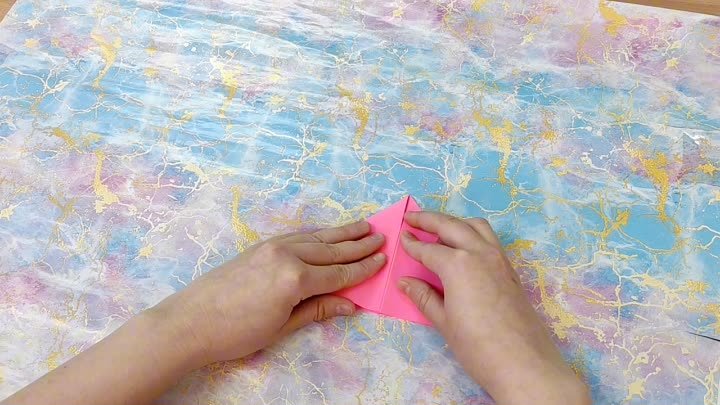 Мастер-класс "Лилия" в технике оригами 
