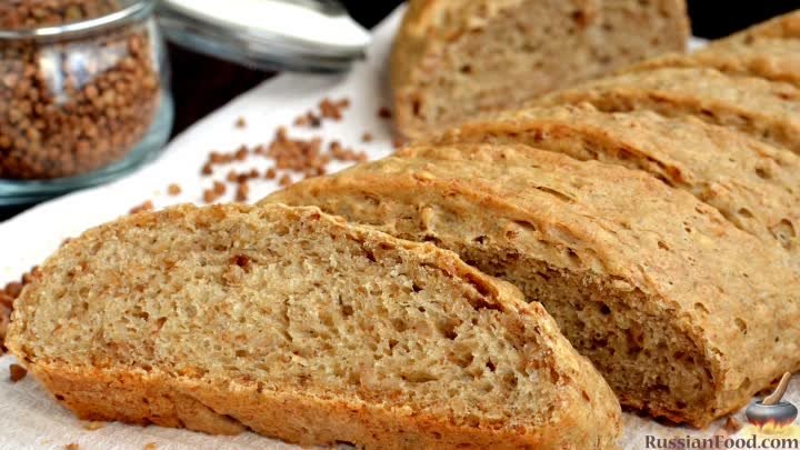 Пшеничный хлеб с гречкой