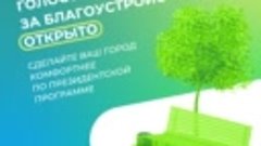 Благоустройство городов | Голосование