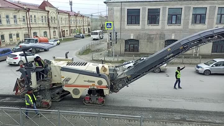 В Куйбышеве начались дорожные ремонты