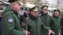 Министр обороны РФ генерал армии Сергей Шойгу проверил разви...