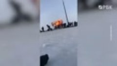 Видео атаки беспилотников в Татарстане