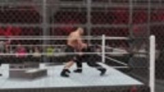 WWE 2K16 Brock Lesnar vs Undertaker Hell In Cell