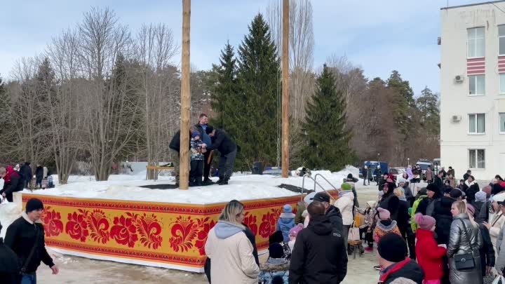 Масленица в парке