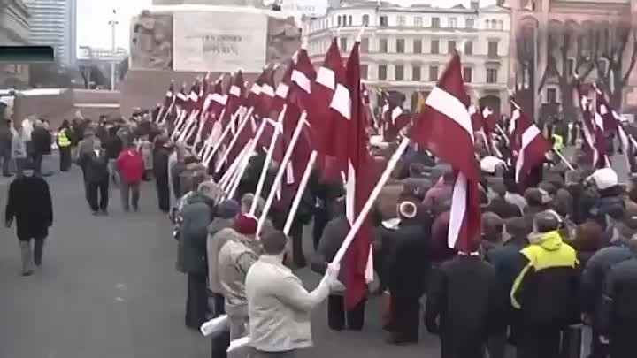 Наши издеваются над латышами